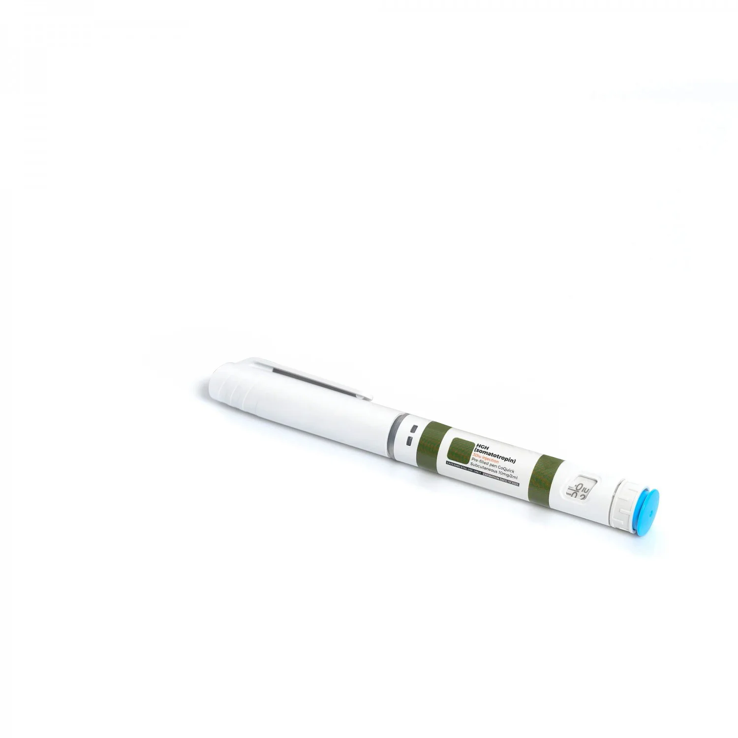 HGH Somatropin 30 IU (9.9 mg) — research-use-only reference standard, vial