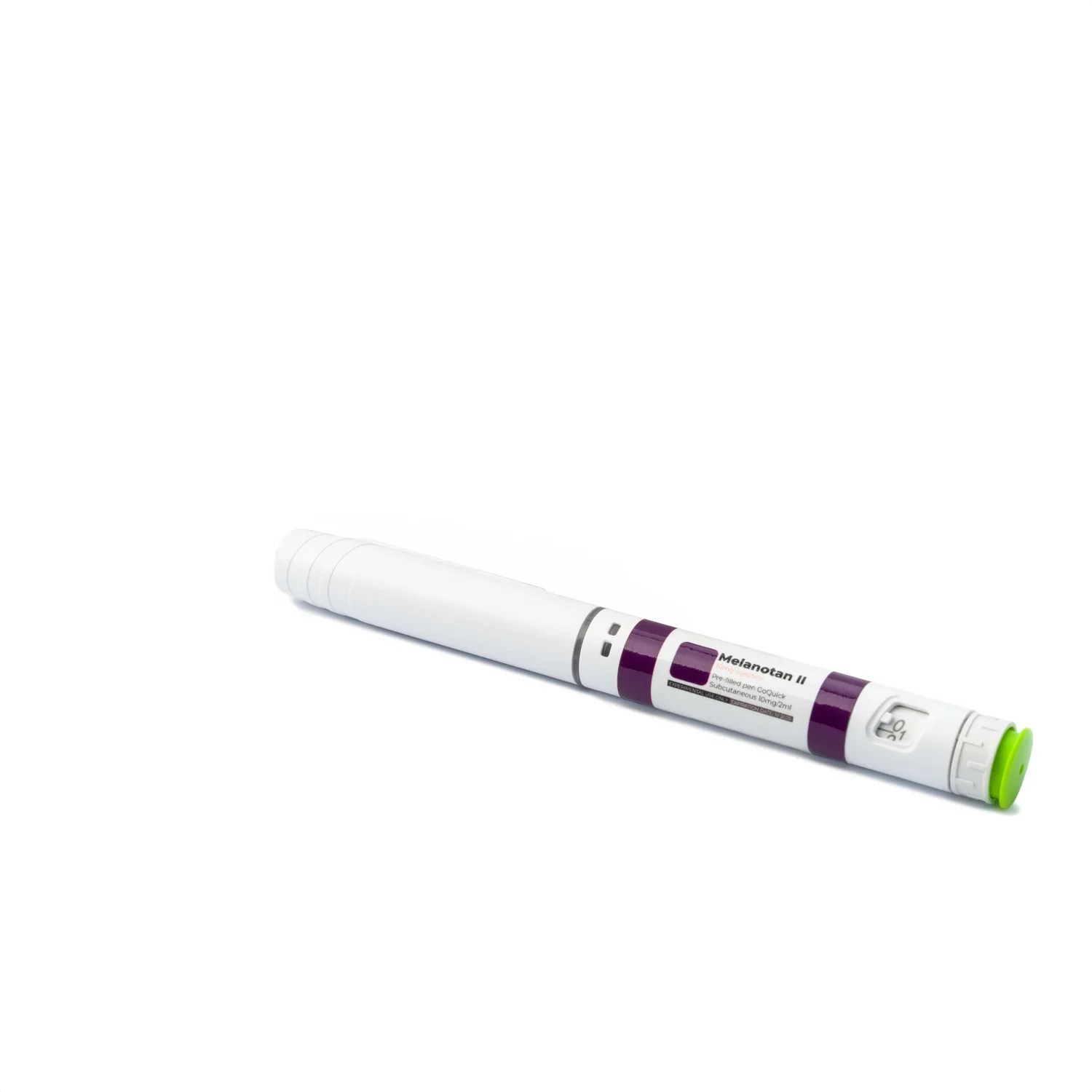 Melanotan 2 — research-use-only reference standard, vial
