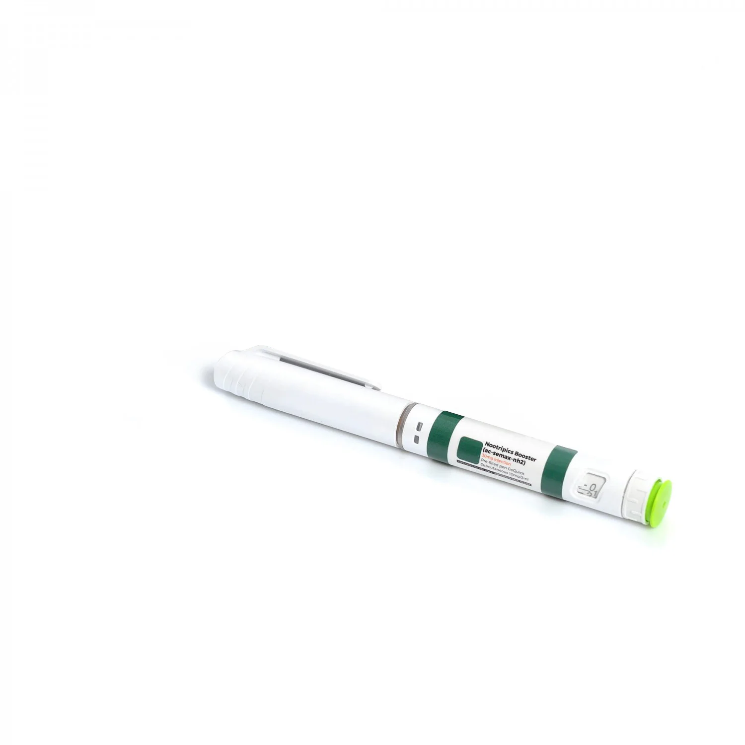 Nootropics Booster (AC-Semax-NH2) — research-use-only reference standard, vial