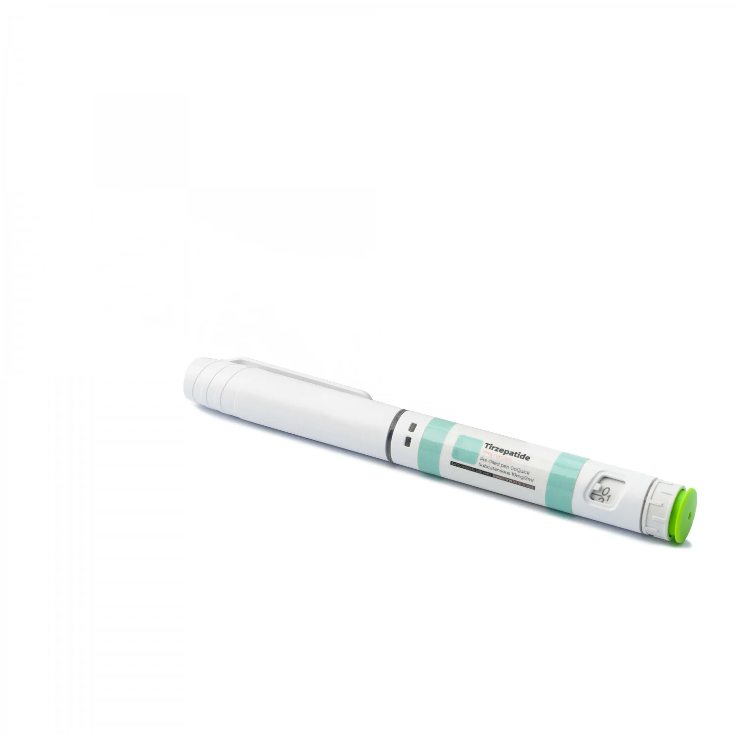 Tirzepatide — research-use-only reference standard, vial